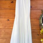 Lulus Finding the One White Mermaid Maxi Dress Bridal Gown Bride Wedding Size S Photo 3