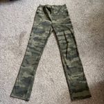 Duluth Trading Company Womens Leggings Camo Athletic Size Medium Stretchy Green Photo 1