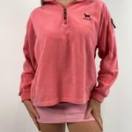 Black Dog Black 14 Zip Fleece Pink Size L Photo 1