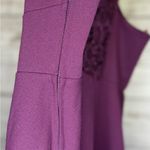 City Studios City Studio Purple Lace Detail Dress Photo 5