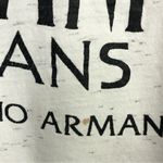 𝅺ARMANI jeans by Giorgio or Marnee graphic distressed T Photo 7