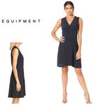 Equipment New.  black pleated dress. Size 2 Photo 1