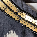 World‎ Market Cotton Ikat Moroccan Print Dress Size S/M Boho Festival Summer Black Photo 7