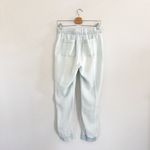 Soft Surroundings Chambray Jogger Drawstring Pants Size S Photo 4