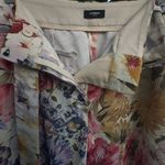 EXPRESS Stylist Floral High Waisted with Belt Shorts Size 14 Photo 5