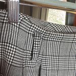 Valerie Stevens  Pure 100% Wool Black and White Houndstooth Dress Pants Size 10 Photo 4