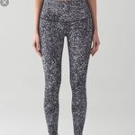 Lululemon Brand New Black And White Spotted Leggings Photo 0