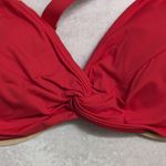 La Blanca Cherry Red Island Goddess Underwire Twist Front Bra Top Size 16 New Photo 1