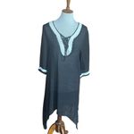 Shoreline Divas Limited Black Summer Cover Up Loungewear Size Small-NWT Photo 2