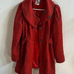 Anthropologie  Tulle long tweed coat in burnt orange Photo 2