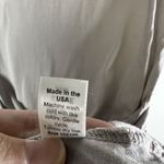 Michael Stars  Gray Short Sleeve Wrap Tie Tee‎ Lagenlook Women's Size M Dress Photo 5