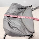 Juicy Couture  Pewter Gray Traveler Crossbody Faux Leather Adjustable Chain Strap Photo 11