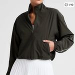 Beyond Yoga Track Jacket Green Size M Photo 0