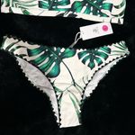 Cupshe Bikini Set Large Tropical Palm Leaf Print Swimsuit NEW NWT Summer Trend Photo 3