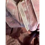 Free People Marina Denim Babydoll Crop Top Distressed Purple XL Photo 13