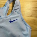 Nike Women's Medium Support Non Padded Sports Bra Women's Size Medium Blue Photo 3