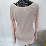 American Eagle Waffle Knit Long Sleeve Top Lightweight Comfy Casual Photo 2