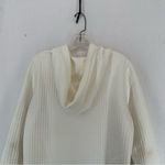 Club Monaco  Hooded Sweat Waffle Dress Womens 6 White Photo 9