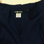 Sag Harbor NWT Womens Size XL 18 Navy Blue Shorts with Belt Loops Elastic Waist Photo 3
