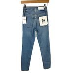 RE/DONE  90’s Ultra High Rise Skinny Jeans Dawn Blue
Size 24 Photo 1
