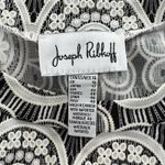 Joseph Ribkoff Shirt Womens 14 Black White Baroque Floral Artsy Cottagecore Photo 5