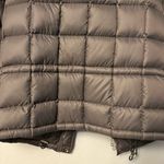 Ralph Lauren women's gray down feather filled puffer jacket size medium Photo 14