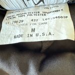 I.N. San Francisco Vintage Y2K Tropical Blue Leaf Print Spaghetti Strap Mini Dress USA Made Size M Photo 7