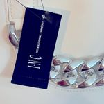INC International Concepts Trippii Chain Medium Tote White Photo 5