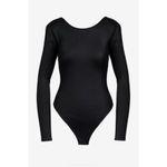 ANINE BING 💕💕 Lane Bodysuit ~ Ribbed Scoop Neck Black NWOT Photo 9