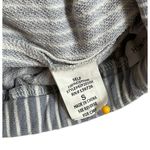 Honey Punch Blue-ish Gray Striped Drawstring Shorts Women's Size Small | 31-14 Photo 2