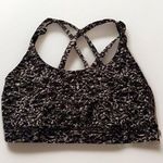 Lululemon White Black Geometric Sports Bra Wireless Women's Size XS Photo 0