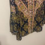 Free People ‎ Magic Mystery Long Flared Sleeve V-Neck Tunic Size Small Photo 3