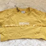 Gymshark Women’s Powder Yellow TRAINING CROPPED SWEATER Top size XS Photo 5