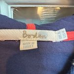 Boden Navy Striped Cotton Terry Cloth Swim Resort Coverup Dress US Size 4 Small Blue Photo 8