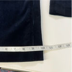 Jenni Kayne Wide Leg Corduroy Pants Navy Blue High Waist Size 8 Photo 8