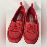 Skechers Women's Red Slip-On Sneakers Photo 8