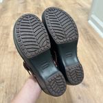 Crocs | Women's Leather Cobbler Buckle Clogs Mules Photo 3