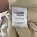 Anthropologie Charlie Holiday Senorita Maxi Dress Sz 8 Tan Boho Tiered Sundress Photo 7