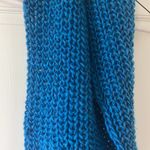 Beautiful Royal Blue Infinity Scarf with Shimmer Photo 1