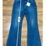 TOTEME Blue Cropped Kick Flared Jeans 29/34 Photo 2