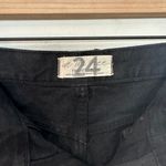 Free People NWT - Stovepipe High-Rise Tapered Leg Jeans Black Out Photo 8