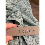 Love by Design Women's Vesta Slinky Halter Maxi Dress Sleeveless Aquifer Size S Photo 5