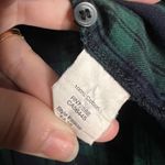 Madewell  Green and Navy Blue Plaid Cotton Button Up XXS Photo 4