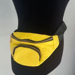 Yellow Fanny Pack with Black Strap Photo 0
