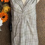 Doe & Rae ✅3/$30✅ NWT  Olive Green Sleeveless Plaid Tank Top | MEDIUM | Photo 0