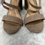 LC Lauren Conrad Lauren Conrad Walnut Taupe Women's High Heel Sandals size 10 Medium Photo 6