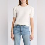 Melrose and Market  Cream‎ Crew Neck Sweater with Plush Texture NWOT Size XL Photo 6