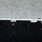 Abercrombie & Fitch Abercrombie High Rise 7" Dad Jean Shorts Black Denim Stretch Plus Size 24 37 Photo 5