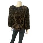 Kokoon Faux Fur Pullover Sweater Brown Size M Photo 3