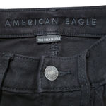 American Eagle  The Dream Jean Highest Rise Jegging Jeans Size 2 W25"xL28" Black Denim  Photo 5